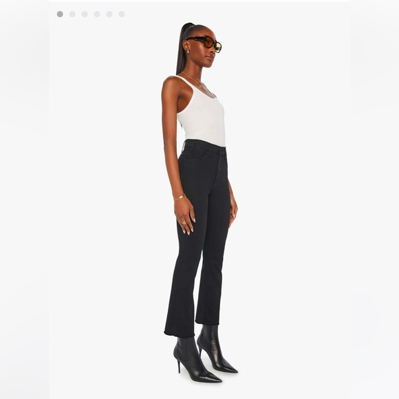 MOTHER Jeans Hustler Ankle Fray in Not Guilty Size 23 - Picture 1 of 13